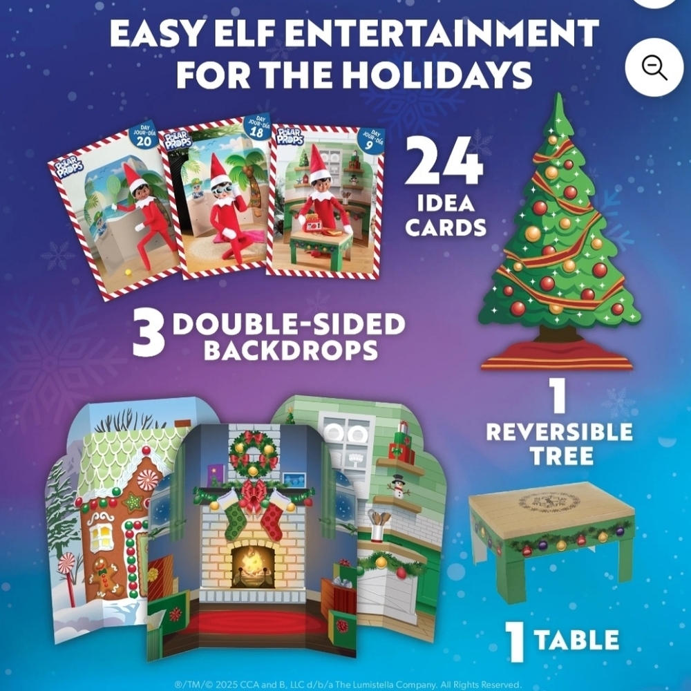 Elf On The Shelf 24 Day Prop Kit Ultimate Elf Ideas Kit Christmas New - Picture 6 of 6